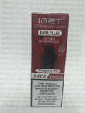 IGET BAR PLUS 6000 20mg Lychee Watermelon