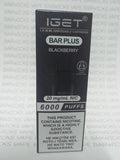 IGET BAR PLUS 6000 20mg Blackberry