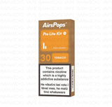 AirsPops Pro Lite Kit Tobacco