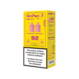 AirsPops X PREFILLED Pod SINGLE - 92 Strawberry Passionfruit