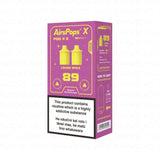 AirsPops X PREFILLED Pod TWIN PACK - 89 Lemon Spice