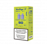 AirsPops X PREFILLED Pod TWIN PACK - 90 Blueberry Raspberry