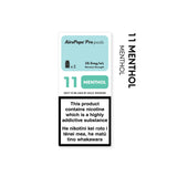 2ml AirsPops Pro - #11 Menthol