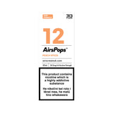 AirsPops 30ml E-Liquid - 12 Peach Spices