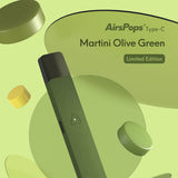 AIRSCREAM Airpops Martini Olive Green Battery Set Type-C